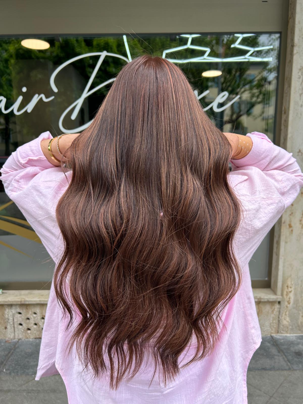 Rotbraun-Coloration – Friseur Augsburg